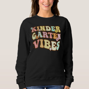 Tillbaka till skolan Förskolevibbar Groovy Retro T Shirt