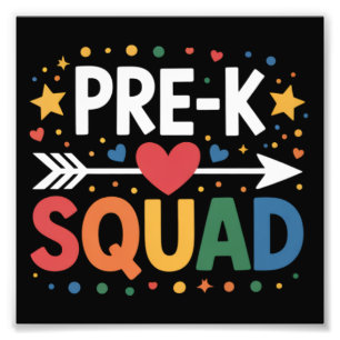 Tillbaka till skolan Första dagen för Pre-K försko Fototryck