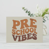 Tillbaka till skolan Första dagen för Pre-K Groovy