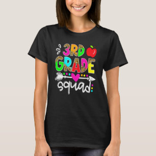 Tillbaka till skolan första dagen i 3:e klassgänge t shirt