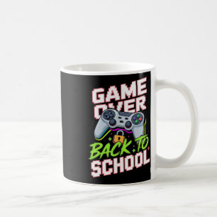 Tillbaka till skolan Gamer Controller Cool Rollig Kaffemugg