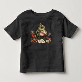 Tillbaka till skolan Groda PNG, Lärare Klassrumsde T Shirt