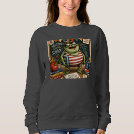 Tillbaka till skolan Groda PNG, Lärare Klassrumsde T Shirt