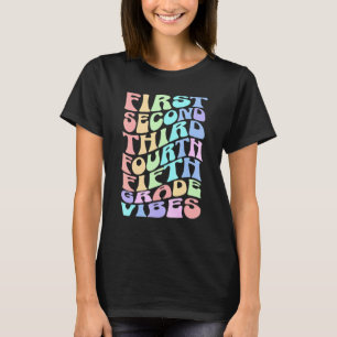Tillbaka till skolan Grundlärarstämning Första dag T Shirt