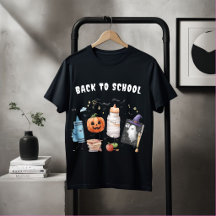 Tillbaka till skolan Halloween-tröja Söt pumpa-mum