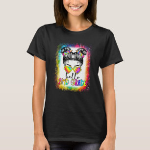 Tillbaka till skolan Hej 2:a Andra Klass Rufsigt U T Shirt