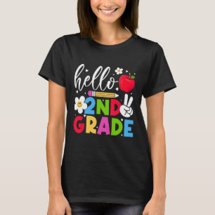Tillbaka till skolan Hej andra klass laget 2:a kla T Shirt