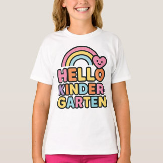 Tillbaka till skolan Hej förskolelärare barn T Shirt