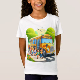 Tillbaka till skolan igen tjejer t shirt