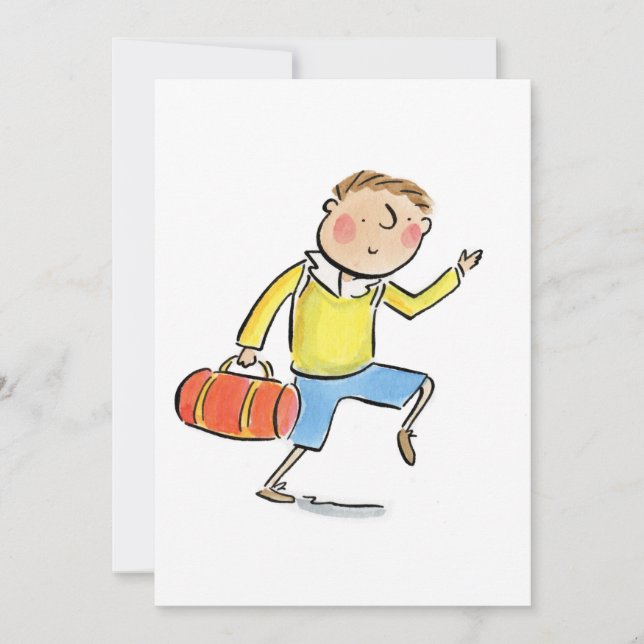 Tillbaka till skolan inbjudningar (Framsida)