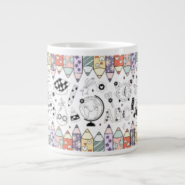 Tillbaka till skolan jumbo mugg