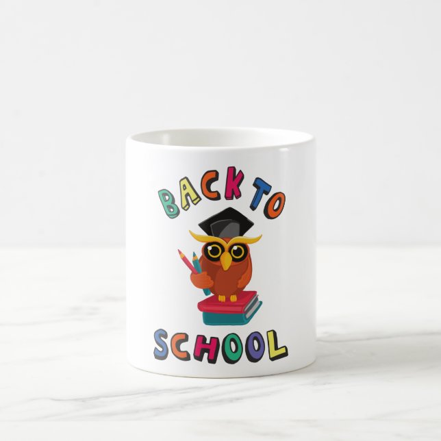 Tillbaka till skolan kaffemugg (Center)