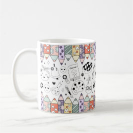 Tillbaka till skolan kaffemugg