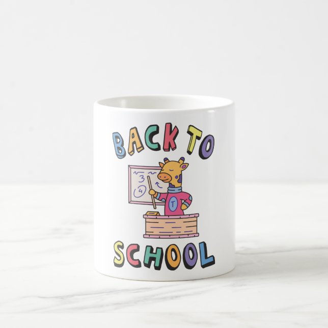 Tillbaka till skolan kaffemugg (Center)