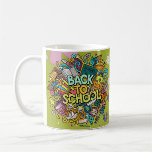 tillbaka till skolan kaffemugg