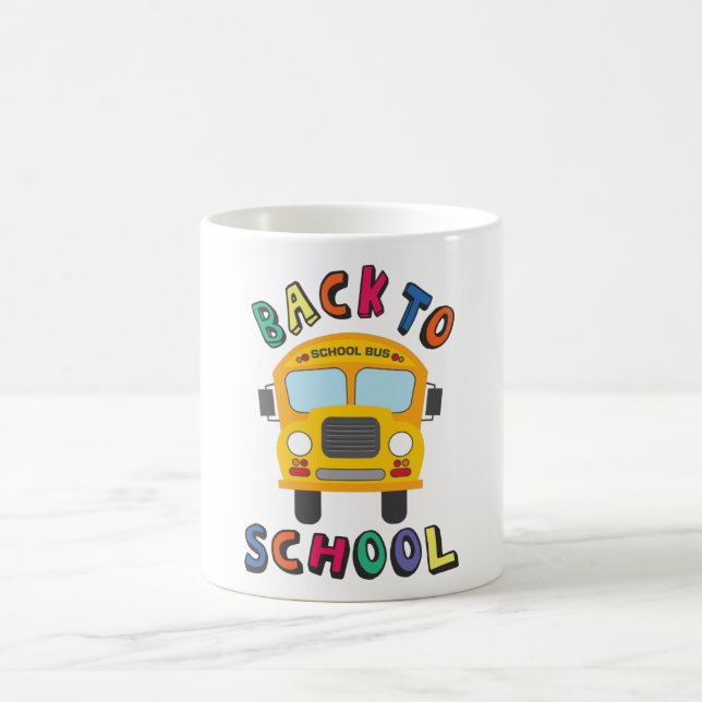 Tillbaka till skolan kaffemugg (Center)