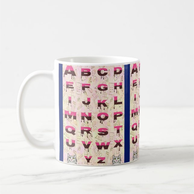 tillbaka till skolan kaffemugg (Vänster)