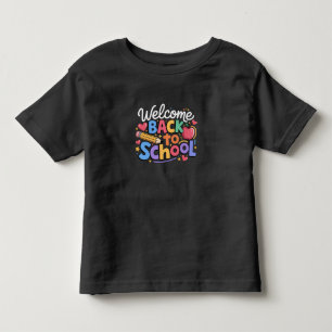 Tillbaka till skolan lärare första skoldagen rolig t shirt