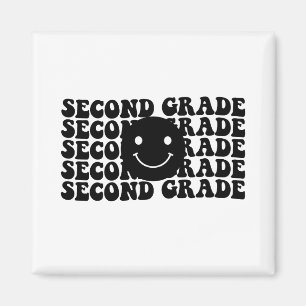 Tillbaka till skolan lärare i andra klass magnet