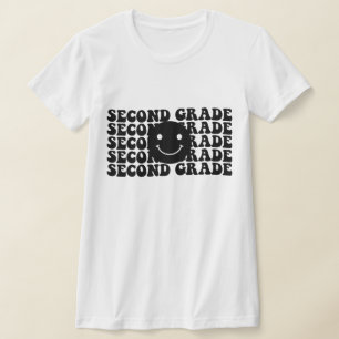 Tillbaka till skolan lärare i andra klass t shirt