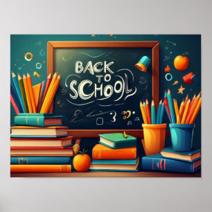 Tillbaka till skolan Lärare Välkommen Svarta tavla Poster