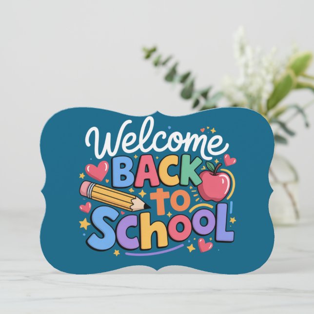 Tillbaka till skolan Lärarens första skoldag Rolig Kort (Stående Fram)