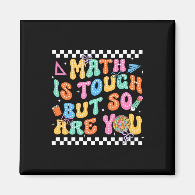 Tillbaka till skolan Matematiklärare Matematik är  Magnet (Framsidan)