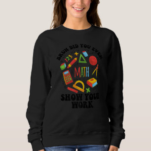 Tillbaka Till Skolan Matte Bruh Visade Du Ens Ens T Shirt