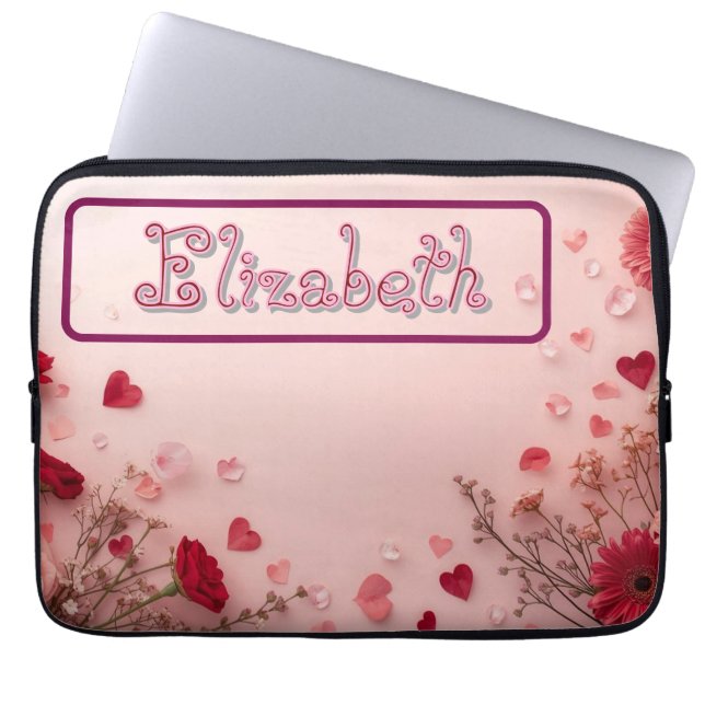Tillbaka till skolan Neoprene 13 tum Laptop Fodral (Framsidan)
