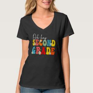 Tillbaka till skolan Oh Hej andra klass lärare ele T Shirt
