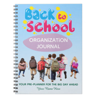 Tillbaka till skolan Organisations Journal Anteckningsbok
