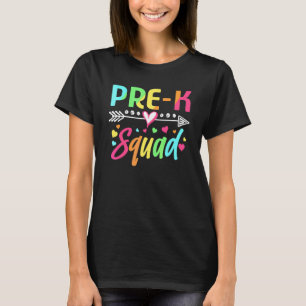 Tillbaka till skolan Pre K-trupp lärare Team Pre K T Shirt