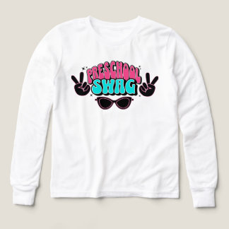 Tillbaka till skolan Preschool Swag Cool Kid Desig T Shirt