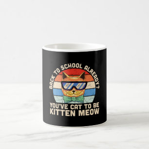 Tillbaka till skolan redan Kattunge Mig Kattälskar Kaffemugg