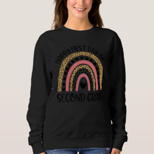 Tillbaka till skolan regnbåge Glad första dag i an T Shirt