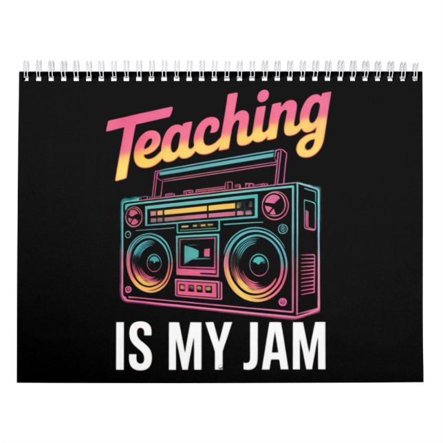 Tillbaka till skolan Retro Undervisning är min gre Kalender (Omslag)