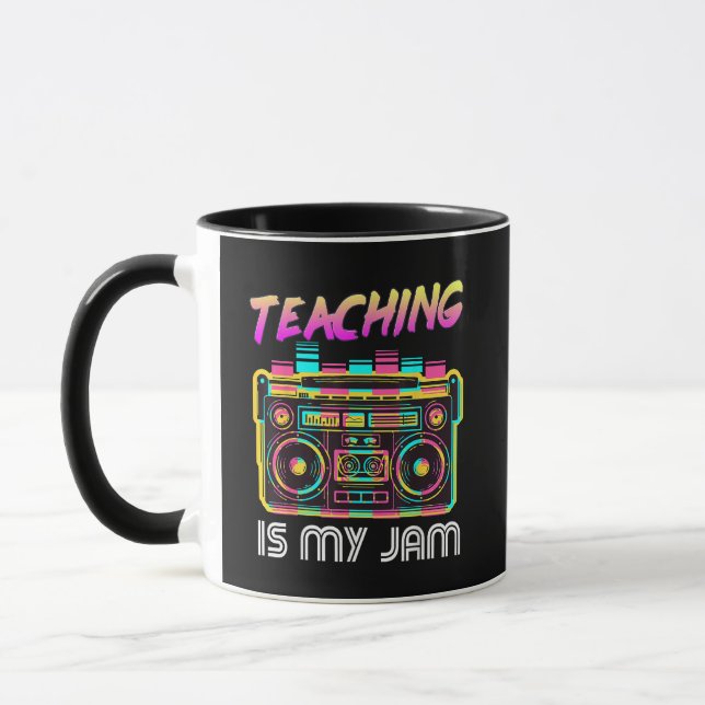Tillbaka till skolan Retro Undervisning är min gre Mugg (Vänster)