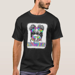 Tillbaka till skolan Rufsigt barnknut Hej förskola T Shirt