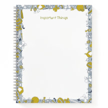 Tillbaka till skolan | Spiralanteckningsbok för lä