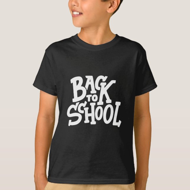 Tillbaka till skolan t shirt (Framsida)