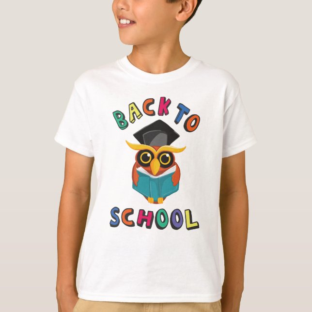 Tillbaka till skolan t shirt (Framsida)