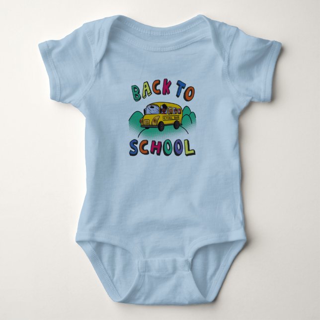 Tillbaka till skolan t shirt (Framsida)