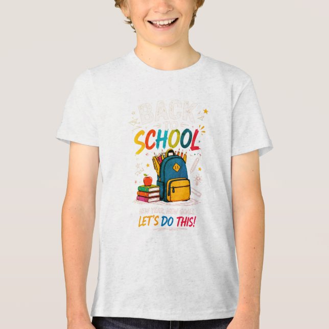 Tillbaka till skolan t shirt (Framsida)