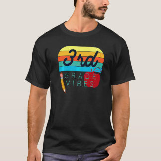 Tillbaka till skolan Tredje klass lärare Barn Tred T Shirt