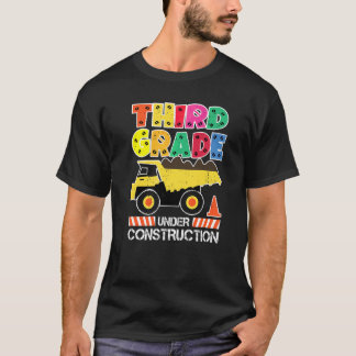 Tillbaka till skolan Tredje klass under uppbyggnad T Shirt
