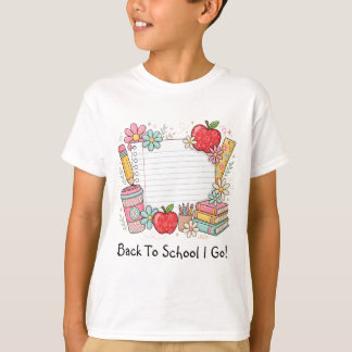 Tillbaka till skolan ungdomar - pojkar & flickor t shirt