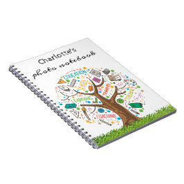 Tillbaka till skolan | Utbildningsträd Foto Anteckningsbok