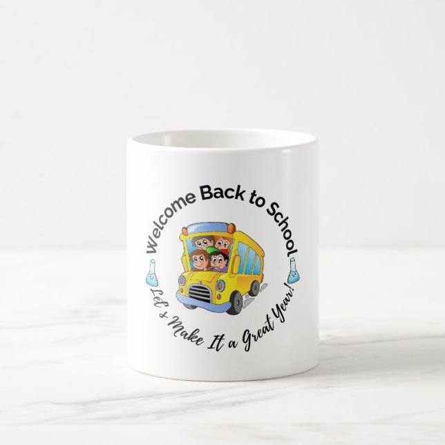 Tillbaka till skolan – Vetenskaps Mug Kaffemugg (Center)