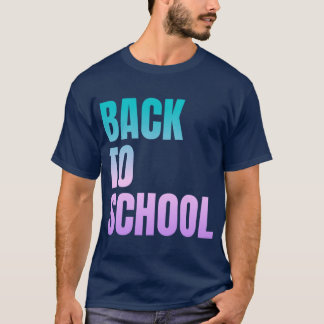 Tillbaka till skolans familj t shirt