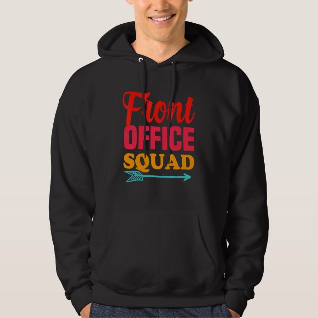 Tillbaka till skolans frontkontorstabbe Bästa någo Hoodie (Framsida)